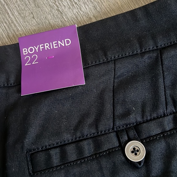 ◼NWT Lane Bryant Women's Black Boyfriend Pants Size 22 - Picture 7 of 7